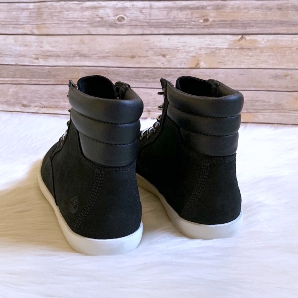 Timberland Women’s Black Dausette Sneaker Boots - Picture 3 of 8